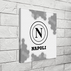Холст квадратный Napoli sport на светлом фоне, цвет: 3D-принт — фото 2