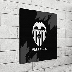 Холст квадратный Valencia sport на темном фоне, цвет: 3D-принт — фото 2