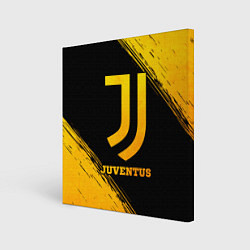 Картина квадратная Juventus - gold gradient