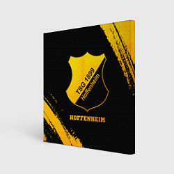 Картина квадратная Hoffenheim - gold gradient