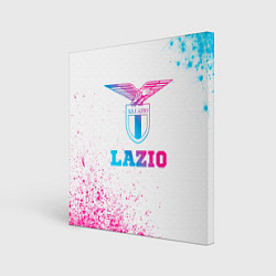 Картина квадратная Lazio neon gradient style