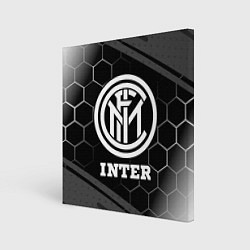 Картина квадратная Inter sport на темном фоне