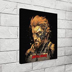 Холст квадратный Веном Снейк Metal gear game, цвет: 3D-принт — фото 2