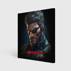 Картина квадратная Веном Снейк из игры Metal gear