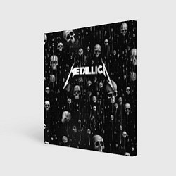 Картина квадратная Metallica - rock
