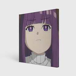 Холст квадратный Fern: Big Cute Eyes, цвет: 3D-принт