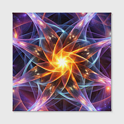 Холст квадратный Закрученная абстракция, цвет: 3D-принт — фото 2