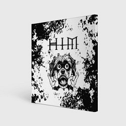 Картина квадратная HIM - рок пес