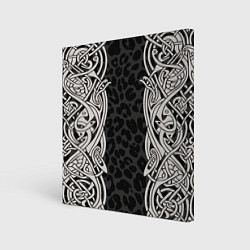 Картина квадратная Скандинавский кельтский узор