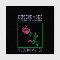 Холст квадратный Depeche Mode - Rose Bowl, цвет: 3D-принт — фото 2