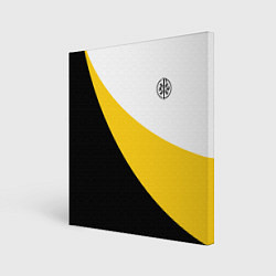 Картина квадратная Сокрушу пред ним врагов его малый черный КЦК Никол