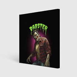 Картина квадратная Dadster - zombie - на хэллоуин