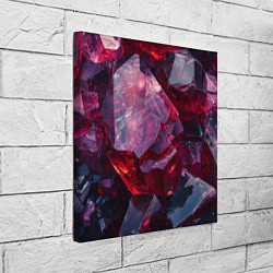 Холст квадратный Драгоценный минерал, цвет: 3D-принт — фото 2