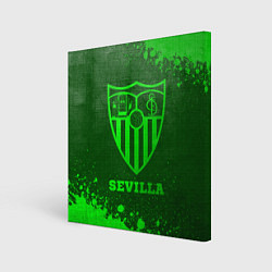 Картина квадратная Sevilla - green gradient