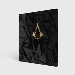 Картина квадратная Assassins Creed golden poly