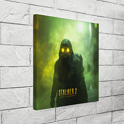 Холст квадратный Stalker 2 ядовитый дым, цвет: 3D-принт — фото 2