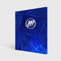 Картина квадратная Lifan blue poly