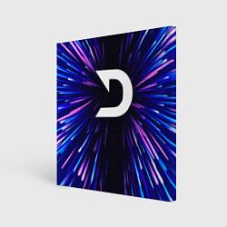 Картина квадратная Deadlock neon energy