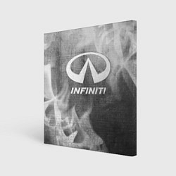 Картина квадратная Infiniti - grey gradient