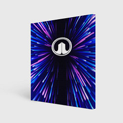 Картина квадратная Great Wall neon energy