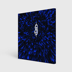 Картина квадратная Slipknot blue energy