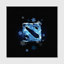 Холст квадратный Dota 2 - ice, цвет: 3D-принт — фото 2