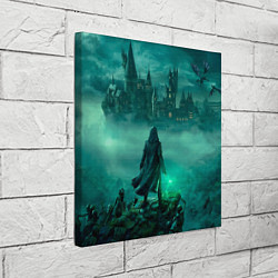 Холст квадратный Хогвартс на горизонте Hogwarts legacy, цвет: 3D-принт — фото 2