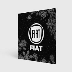 Картина квадратная Снежный Fiat