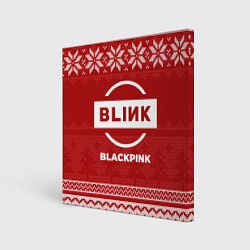 Картина квадратная Новогодний Blackpink