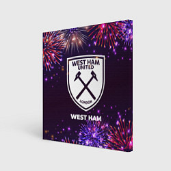 Картина квадратная Праздничный West Ham