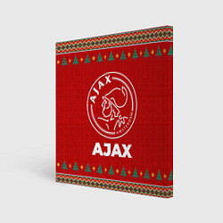 Картина квадратная Ajax new year