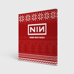 Картина квадратная Новогодний Nine Inch Nails