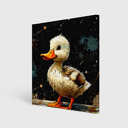Картина квадратная Милая уточка