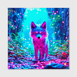 Холст квадратный Сказочный волчок, цвет: 3D-принт — фото 2