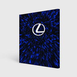 Картина квадратная Lexus blue energy