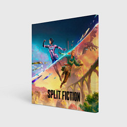 Картина квадратная Главные герои Split fiction