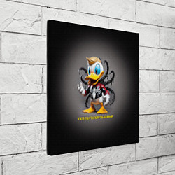 Холст квадратный Venom-Duck-Trump joke, цвет: 3D-принт — фото 2