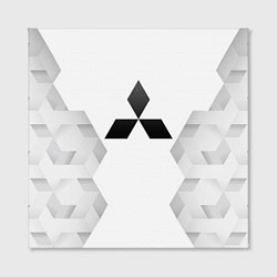 Холст квадратный Mitsubishi white poly, цвет: 3D-принт — фото 2