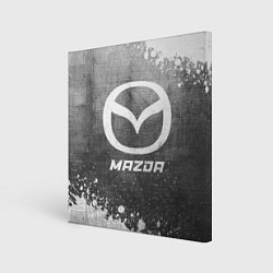 Картина квадратная Mazda - grey gradient