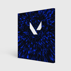 Картина квадратная Valorant blue energy
