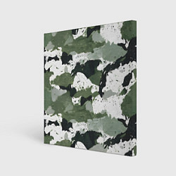 Картина квадратная Текстурный камуфляж