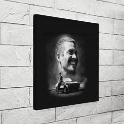 Холст квадратный Пол Уокер, цвет: 3D-принт — фото 2