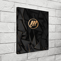 Холст квадратный Lifan golden poly, цвет: 3D-принт — фото 2