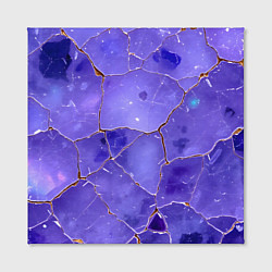 Холст квадратный Срез аметиста, цвет: 3D-принт — фото 2
