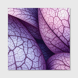 Холст квадратный Прожилки экзотического растения, цвет: 3D-принт — фото 2
