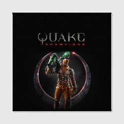 Холст квадратный Quake champions - Visor, цвет: 3D-принт — фото 2