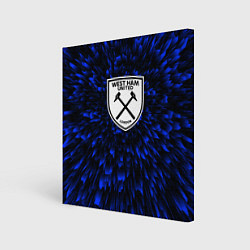 Картина квадратная West Ham blue energy