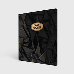 Картина квадратная Land Rover golden poly
