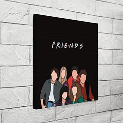 Холст квадратный Friends - Central park, цвет: 3D-принт — фото 2