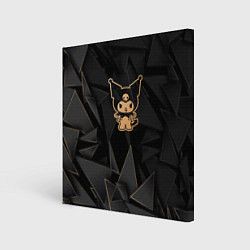 Картина квадратная Kuromi golden poly